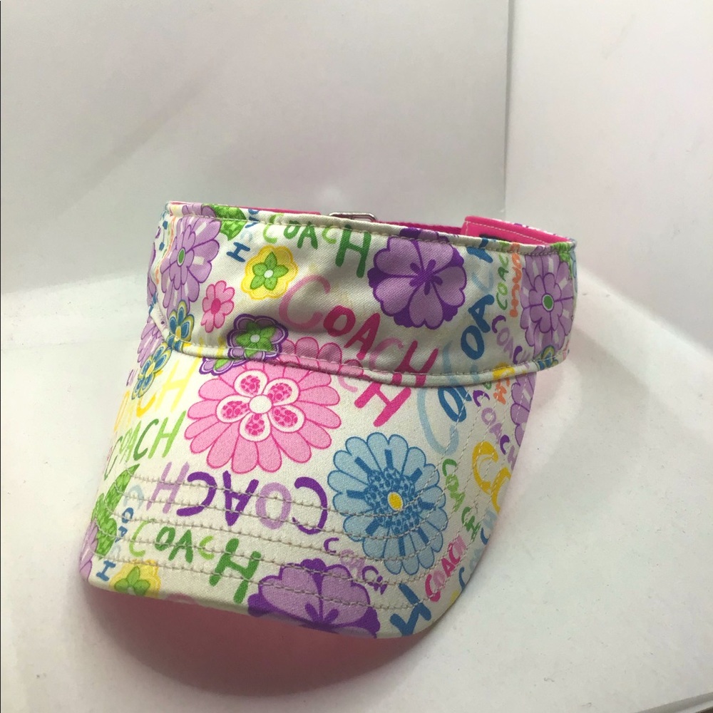 cute chic coach visor